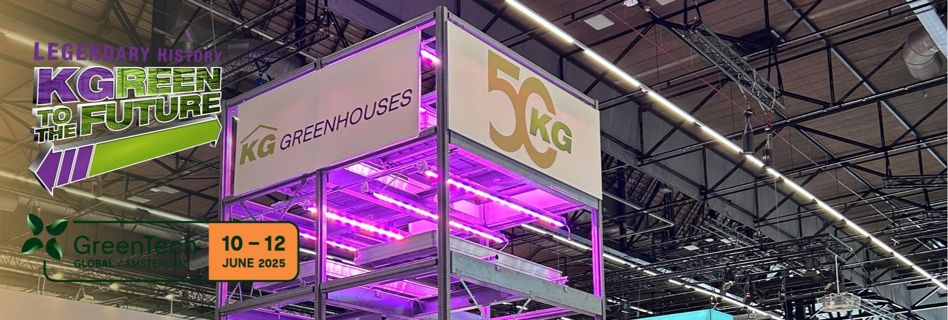 KG Systems & KG Greenhouses at GreenTech Amsterdam 2025 – Event Recap